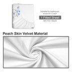 Everyday Exhibit Abstraction Fitted Sheet 39x75x13inch (QUE)