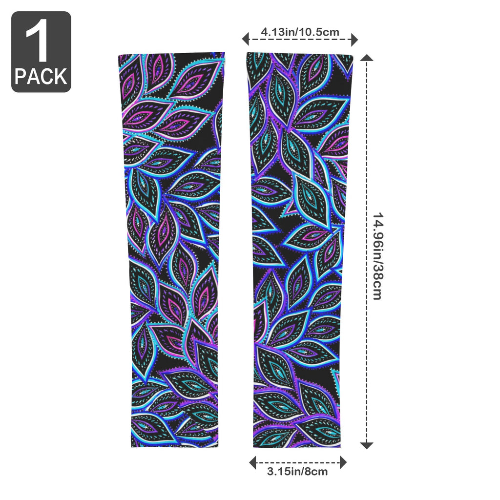Brooched Metal Bloom Arm Sleeves 38cm (1-Pack) (QUE)
