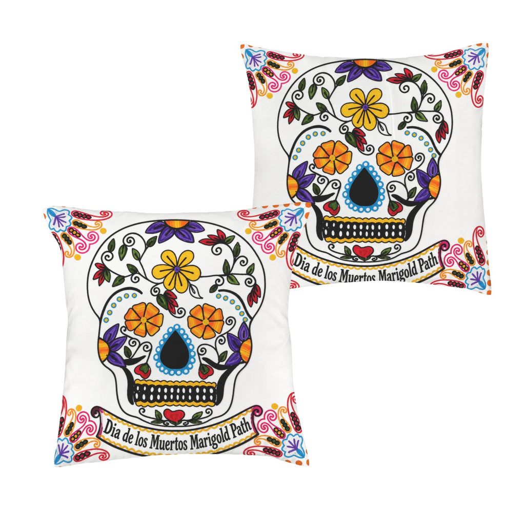 Dia de los Muertos Marigold Path 16 x 16 in Envelope Pillow Case