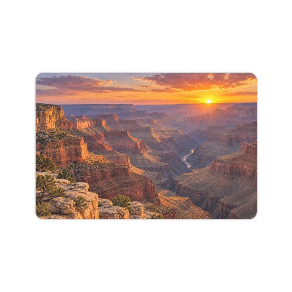 Grand Canyon Layered Sunset 23.6 x 15.7 in Doormat