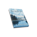 Alpine Lake Blue Hour Frame Canvas Print 8"x10"