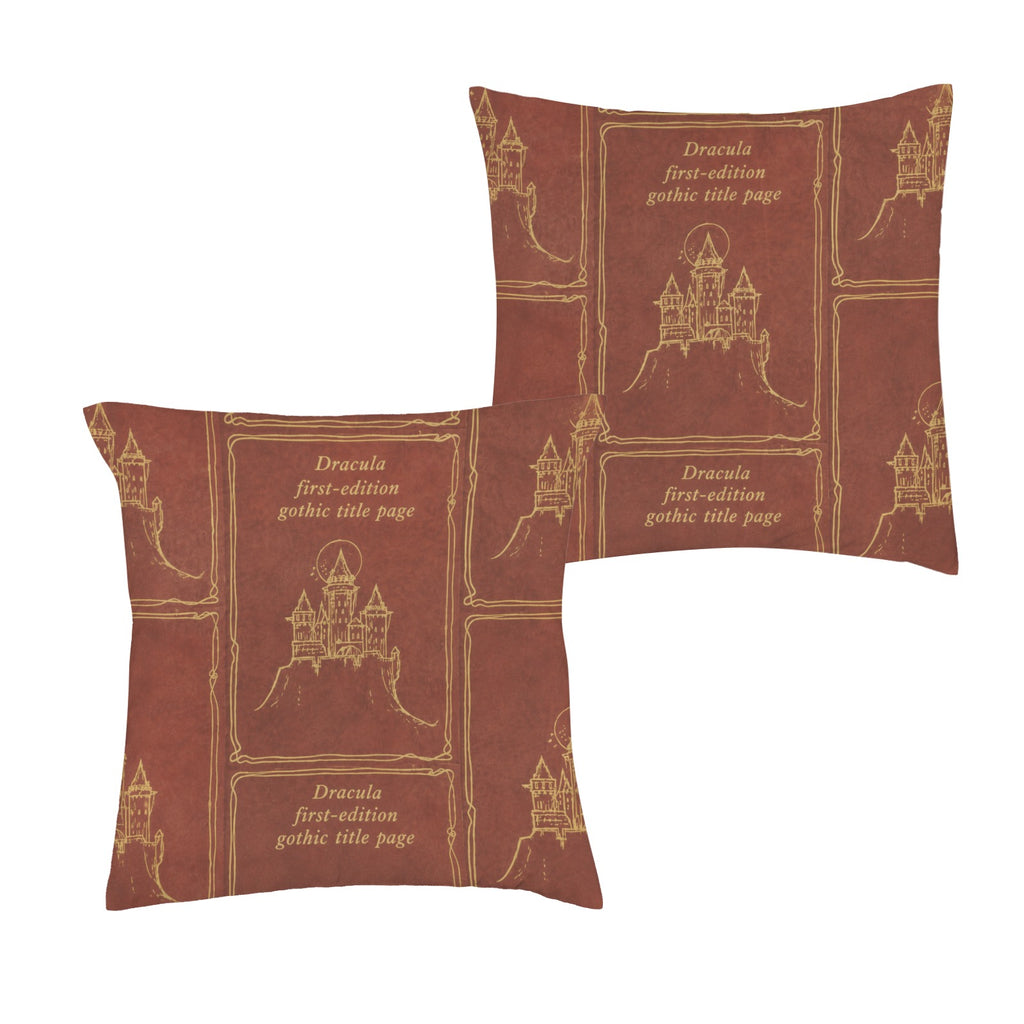 Bat Gothic Title Page 16 x 16 in Envelope Pillow Case