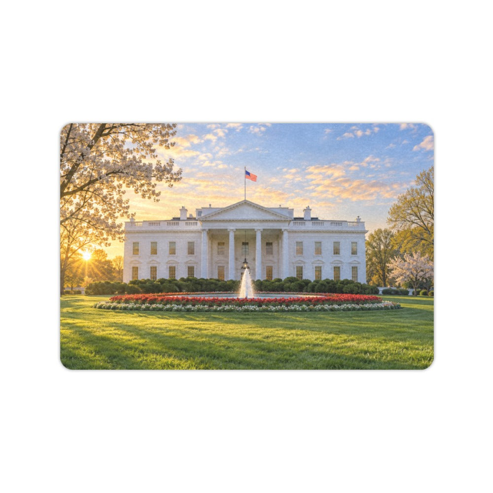 White House Lawn Dawn 23.6 x 15.7 in Doormat