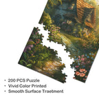 Acorn Fox 10 x 13.94 in 200-Piece Wooden Jigsaw Puzzle (QUE)