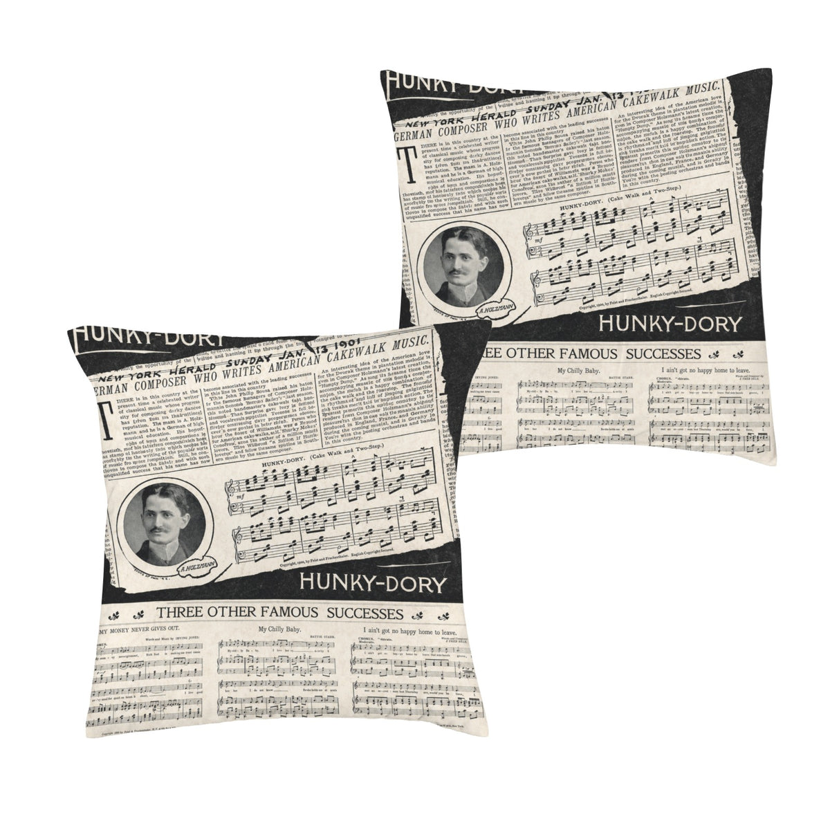 Ragtime Millionaire cover 16 x 16 in Envelope Pillow Case