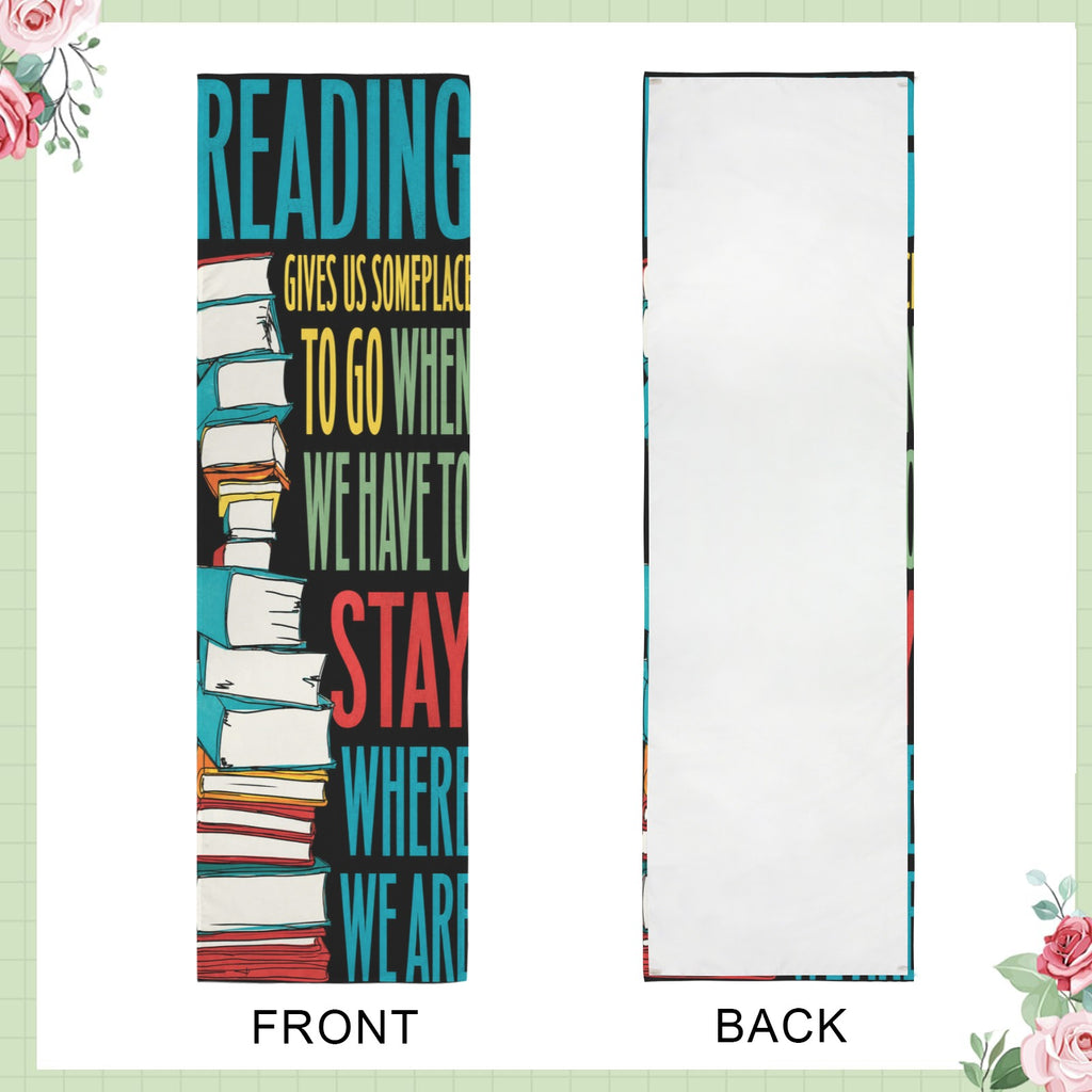 Back-to-School Reset 12 x 40 in Polyester Peach Skin Tapestry