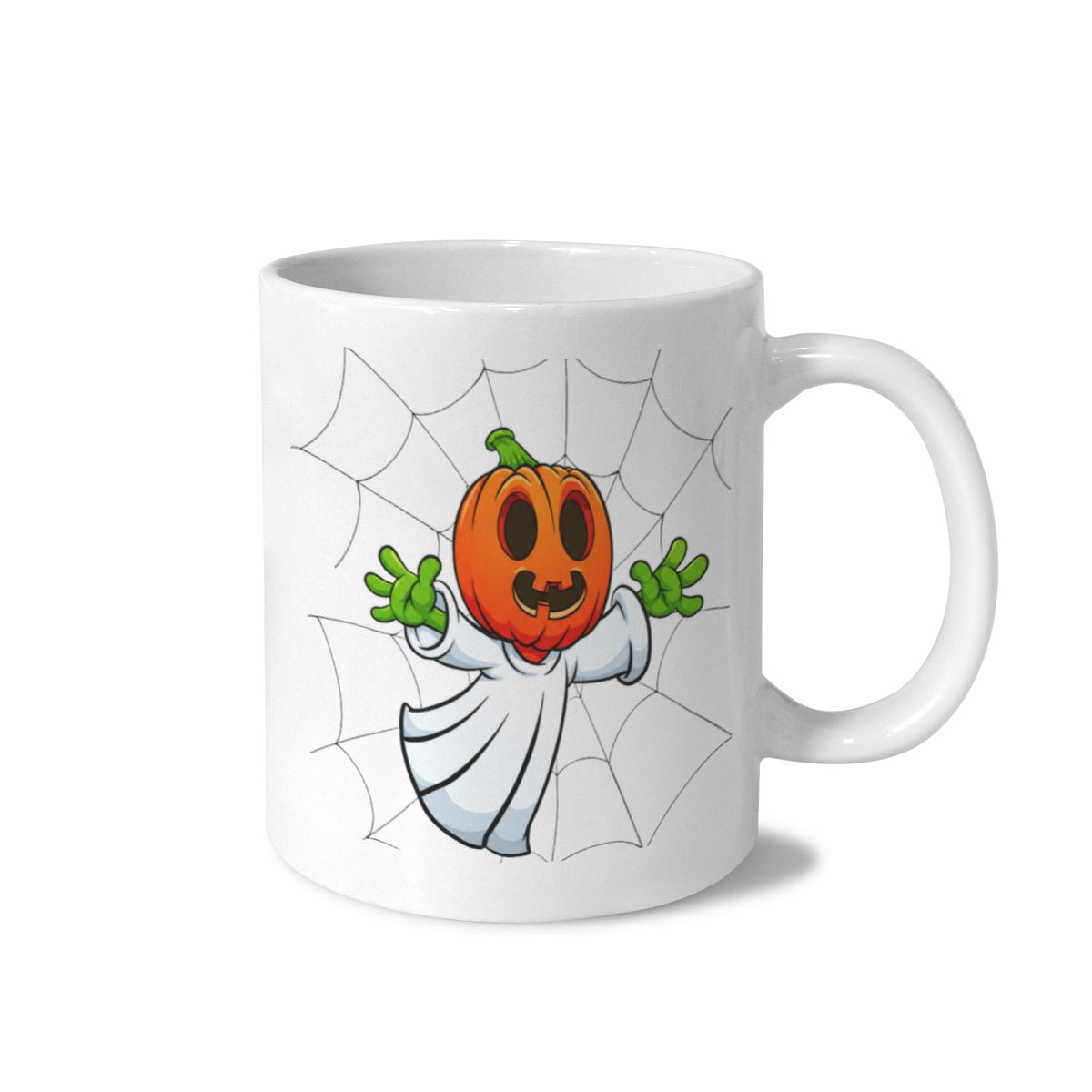 Ghost Mailbox Surprise 11 oz White Ceramic Mug