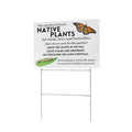 Native Plant Garden 12 x 9 in House Sign