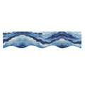 Deep Teal Winter Conservatory 200cm x 43.1cm Fireplace Cloth (QUE)