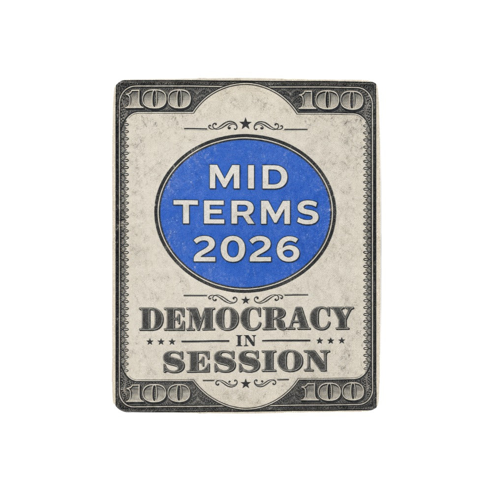Democracy in Session 32 x 48 in Micro Fleece Blanket