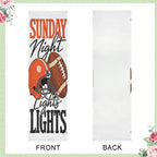 Sunday Night Lights 12 x 40 in Polyester Peach Skin Tapestry