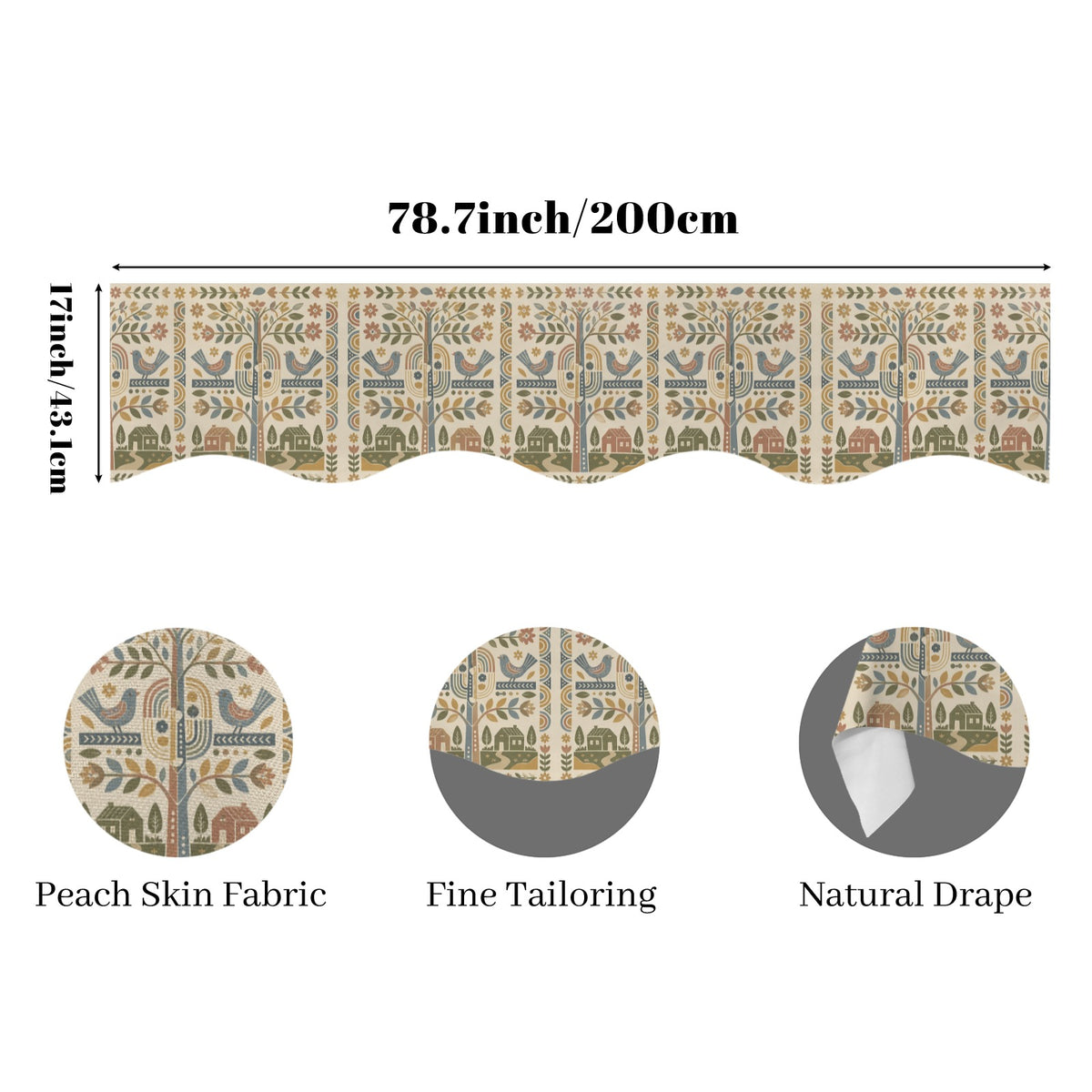 Tinsel & Mirror Starburst 200cm x 43.1cm Fireplace Cloth (QUE)
