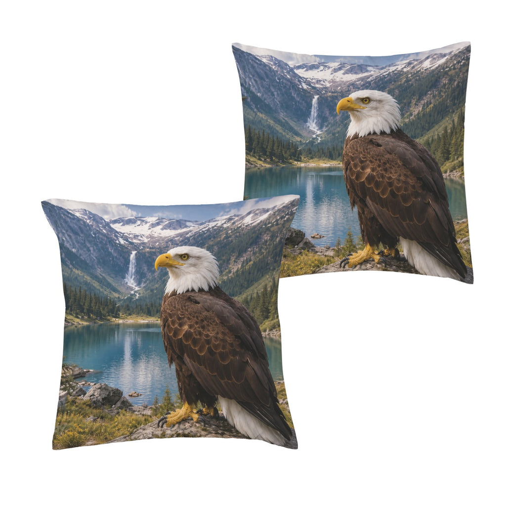 Bald Eagle Valley Sky 16 x 16 in Envelope Pillow Case