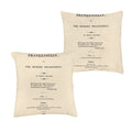 Frankenstein first-edition art 16 x 16 in Envelope Pillow Case