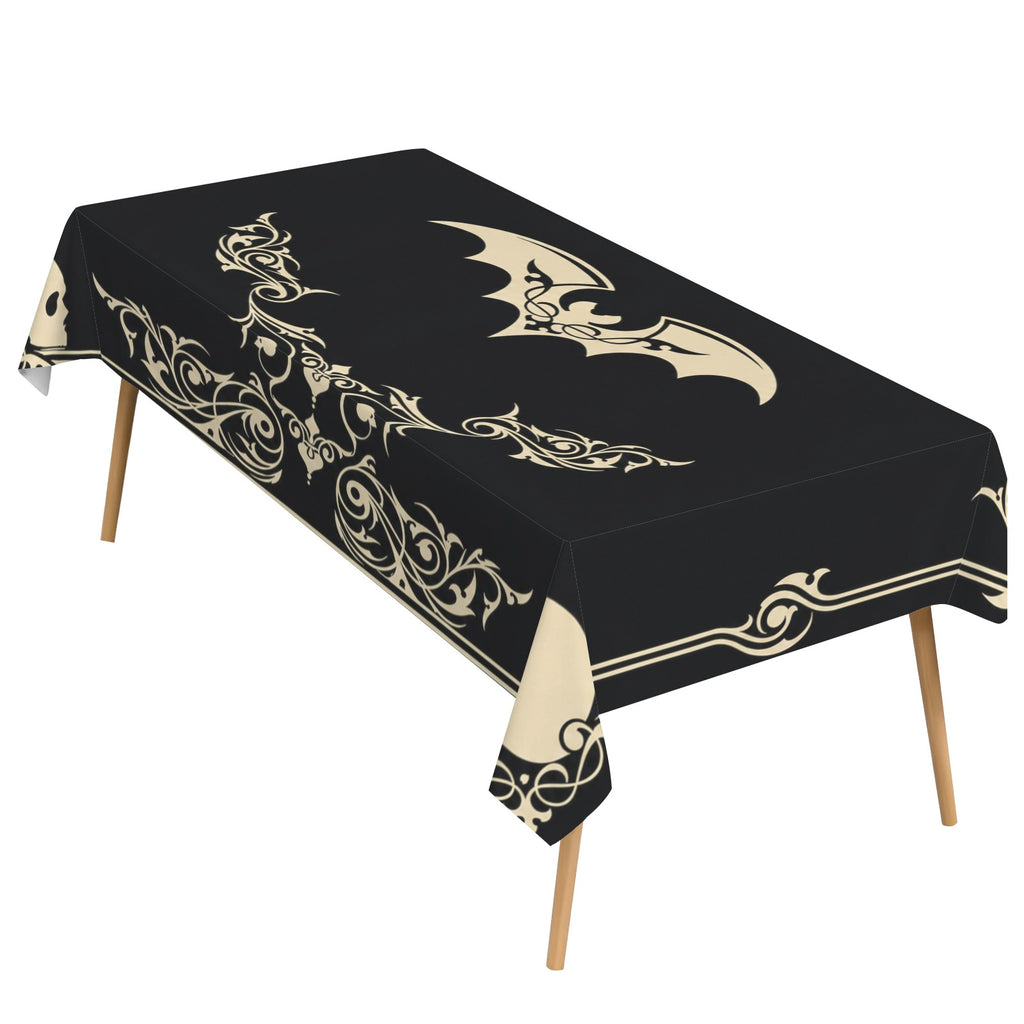 Castle Window 178cm x 140cm Rectangular Tablecloth 70x55inch (QUE)