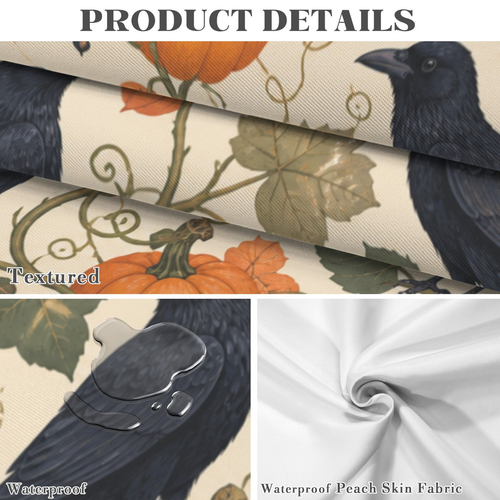 Raven Vine 178cm x 140cm Rectangular Tablecloth 70x55inch (QUE)