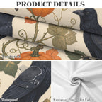 Raven Vine 178cm x 140cm Rectangular Tablecloth 70x55inch (QUE)