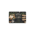 Good Mornings Start With Coffee 12 x 8 in Metal Tin Sign
