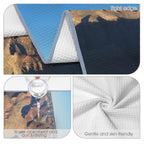 Grand Canyon Layered Sunset 29"x58" (QUE) Waffle Weave Bath Towel