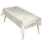 Journal Map 178cm x 140cm Rectangular Tablecloth 70x55inch (QUE)