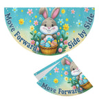 Move Forward, Side by Side 36 x 18 in Semi Circle Flag