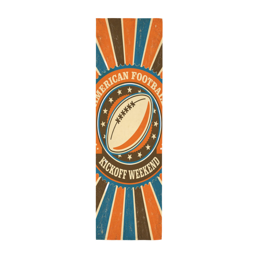 Kickoff Weekend 12 x 40 in Polyester Peach Skin Tapestry