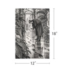 Glasshouse Footprints Holmes 12 x 18 in Garden Flag