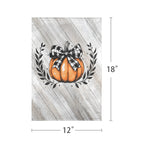 Give Thanks Cornucopia 12 x 18 in Garden Flag