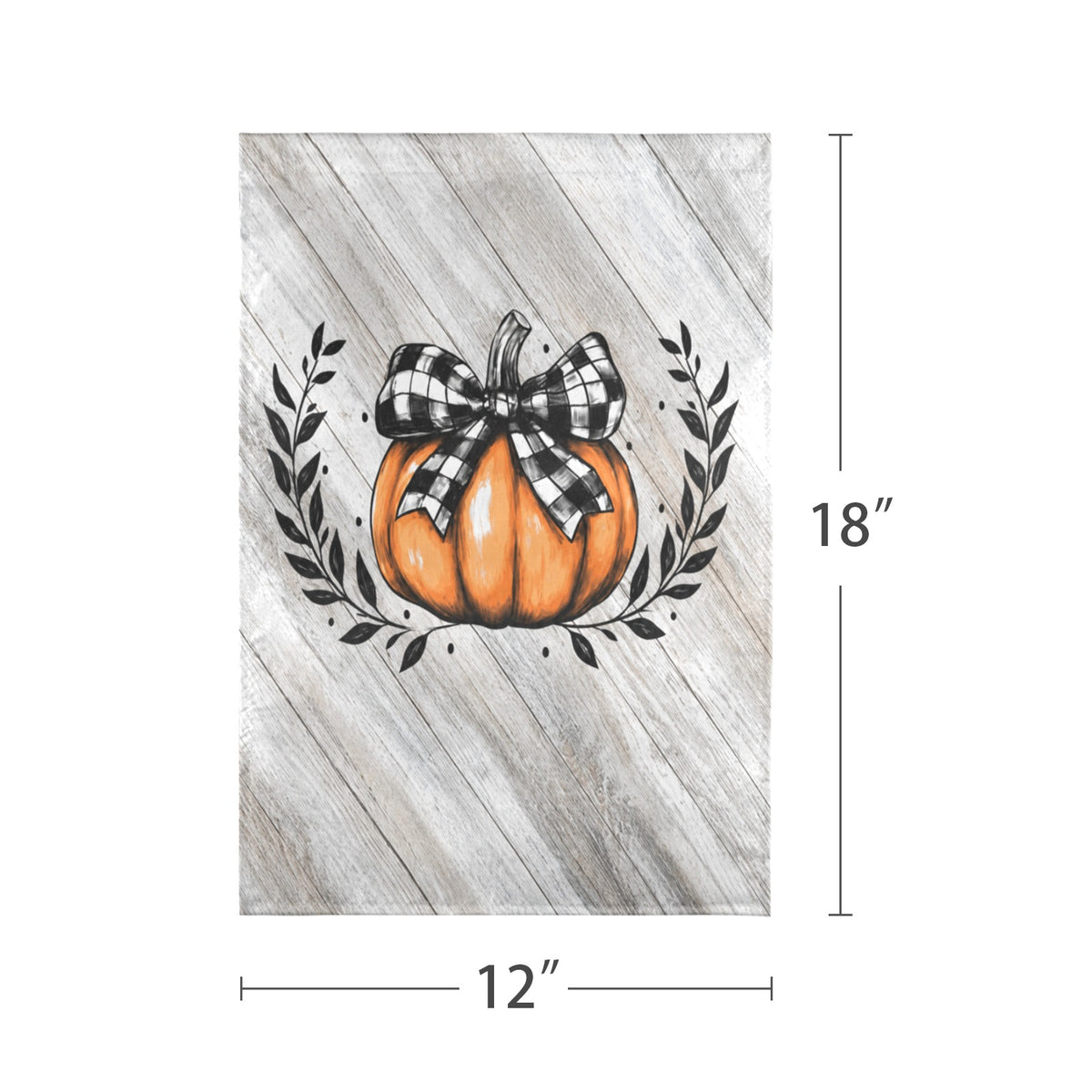 Give Thanks Cornucopia 12 x 18 in Garden Flag