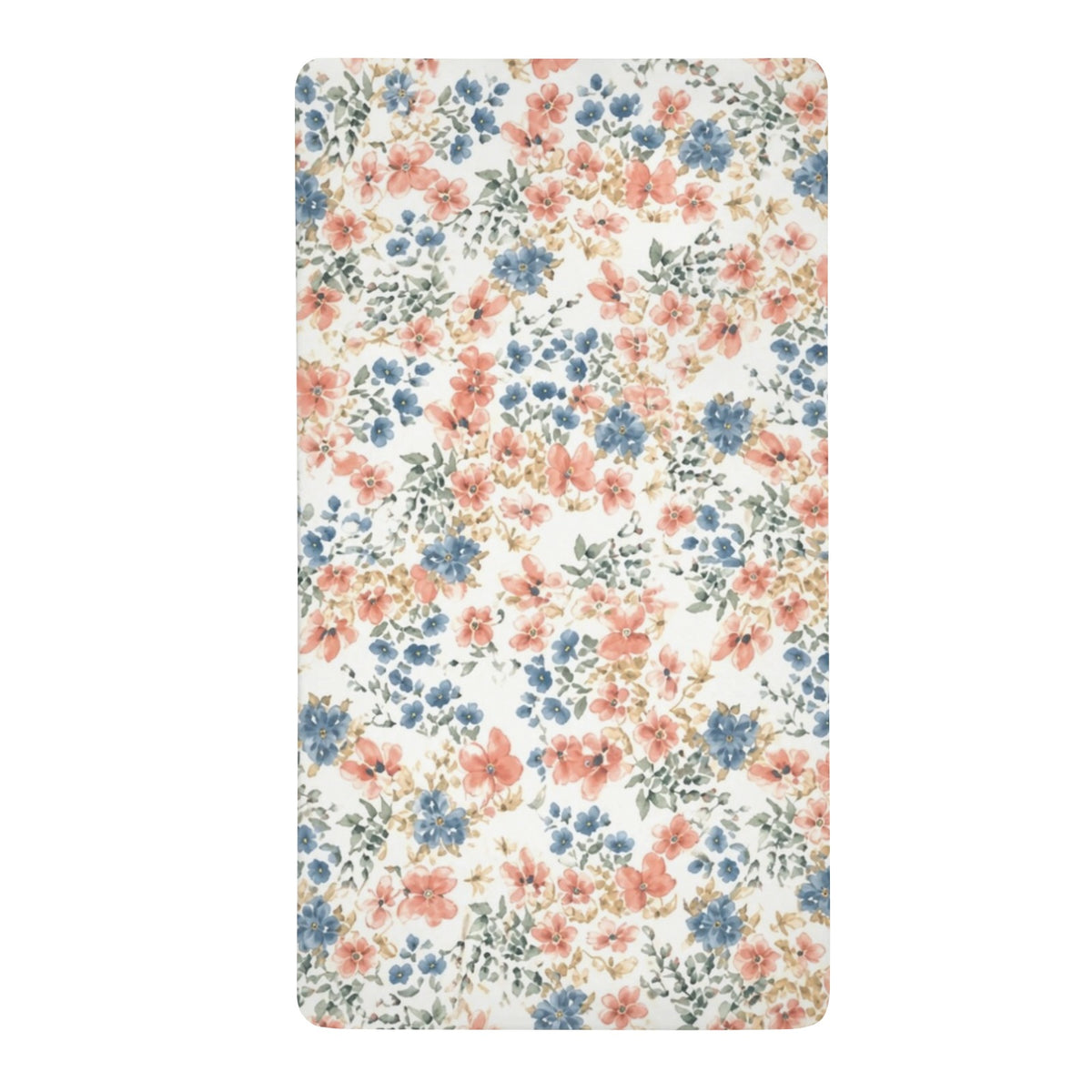 Washed Linen Daybreak Fitted Sheet 39x75x13inch (QUE)