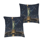 Liberty Torch Constellations 16 x 16 in Envelope Pillow Case