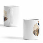 Uncle Sam Parade 11 oz White Ceramic Mug