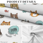 Gourd Leaf Border 178cm x 140cm Rectangular Tablecloth 70x55inch (QUE)