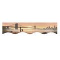 Brooklyn Bridge Sunrise River Pas — 200cm x 43.1cm Fireplace Cloth (QUE)