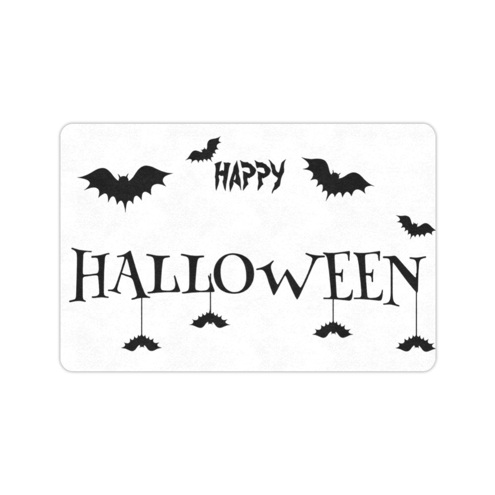 Happy Halloween Bats 23.6 x 15.7 in Doormat