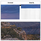Grand Canyon Blue-Hour Cliffs 52 x 84 in Window Curtain Set