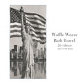 Liberty Monochrome Portrait 29"x58" (QUE) Waffle Weave Bath Towel