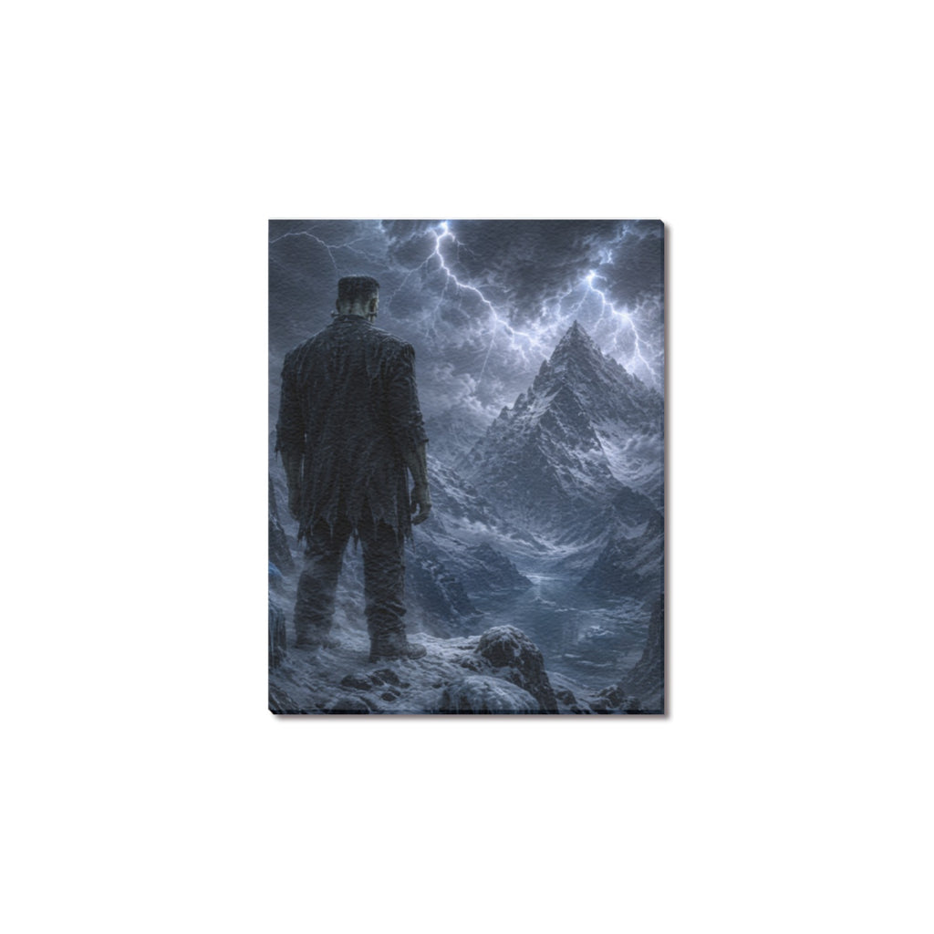 Frankenstein Alpine Storm Frame Canvas Print 8"x10"