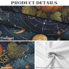 Moon Chart 178cm x 140cm Rectangular Tablecloth 70x55inch (QUE)