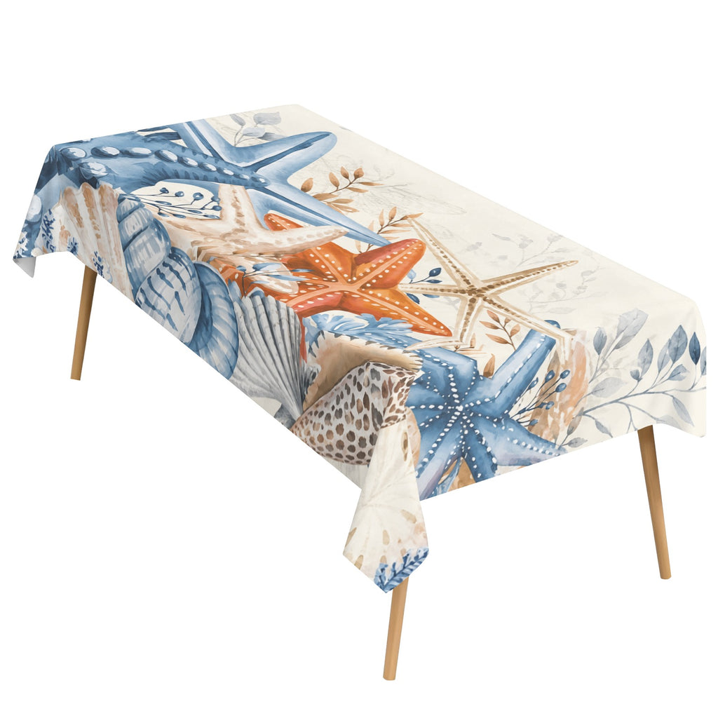 French Farmhouse 178cm x 140cm Rectangular Tablecloth 70x55inch (QUE)