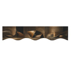Abstract Bronze Forms 200cm x 43.1cm Fireplace Cloth (QUE)