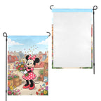 Rooftop Wildflowers Minnie 12 x 18 in Garden Flag