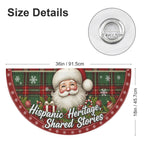 Hispanic Heritage, Shared Stories 36 x 18 in Semi Circle Flag