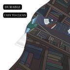 Library After Dark — 200cm x 43.1cm Fireplace Cloth (QUE)