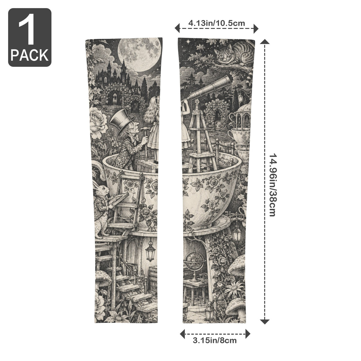 Alice's Teacup Moon Observatory Arm Sleeves 38cm (1-Pack) (QUE)