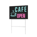 Cafe Open 12 x 9 in House Sign