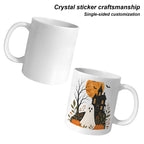 Cozy Witch's Kitchen 11 oz White Ceramic Mug
