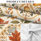 Pear Medallion 178cm x 140cm Rectangular Tablecloth 70x55inch (QUE)