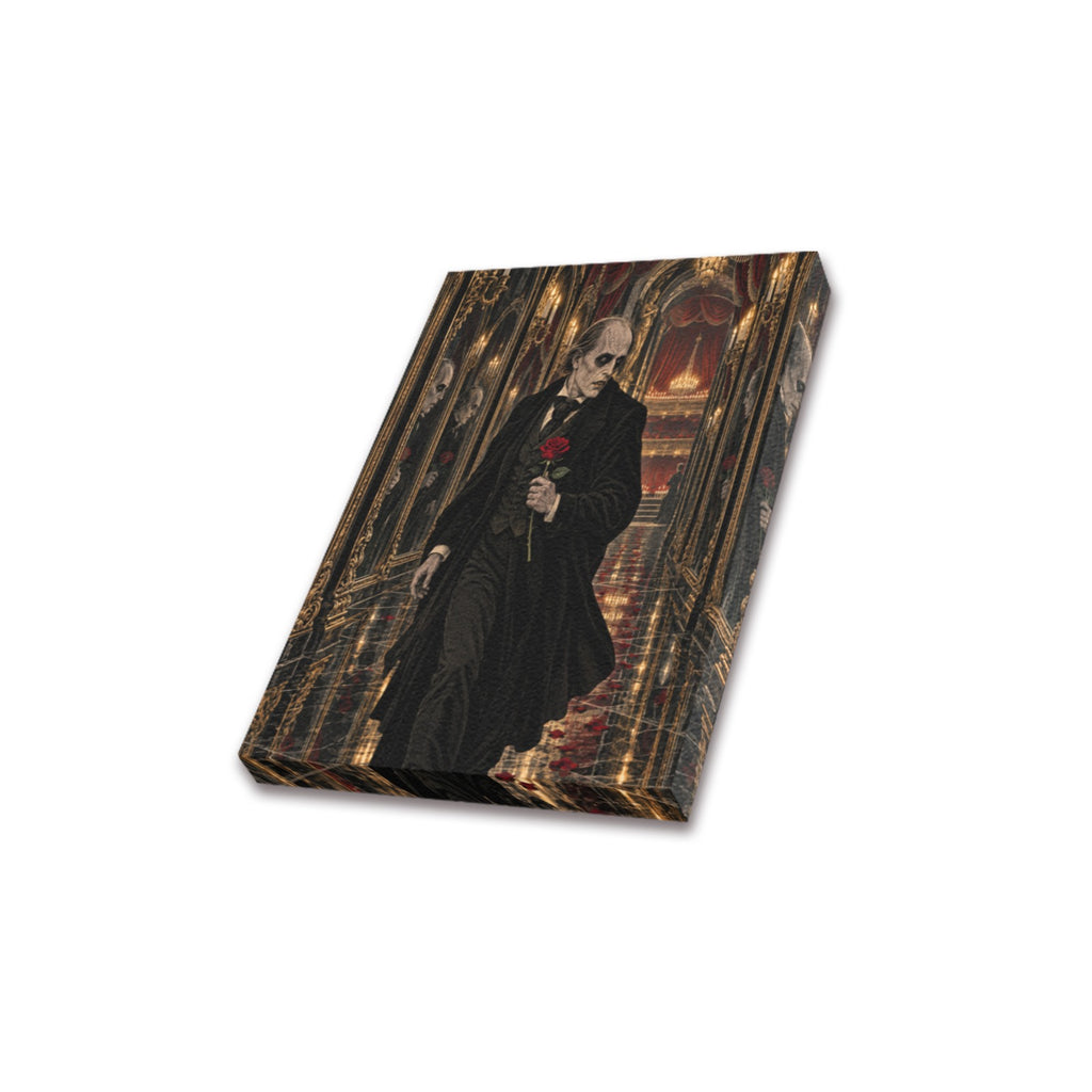 Phantom Theater Rose Frame Canvas Print 8"x10"