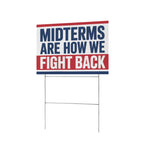 Midterms Move Us Forward 12 x 9 in House Sign